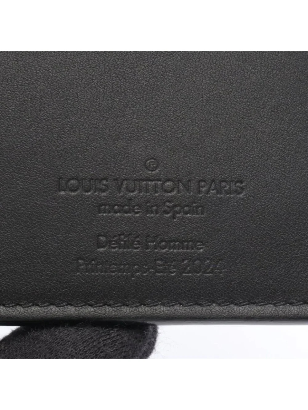 Louis Vuitton Bifold Wallet Portefeuille Brazza NM Noir Leather